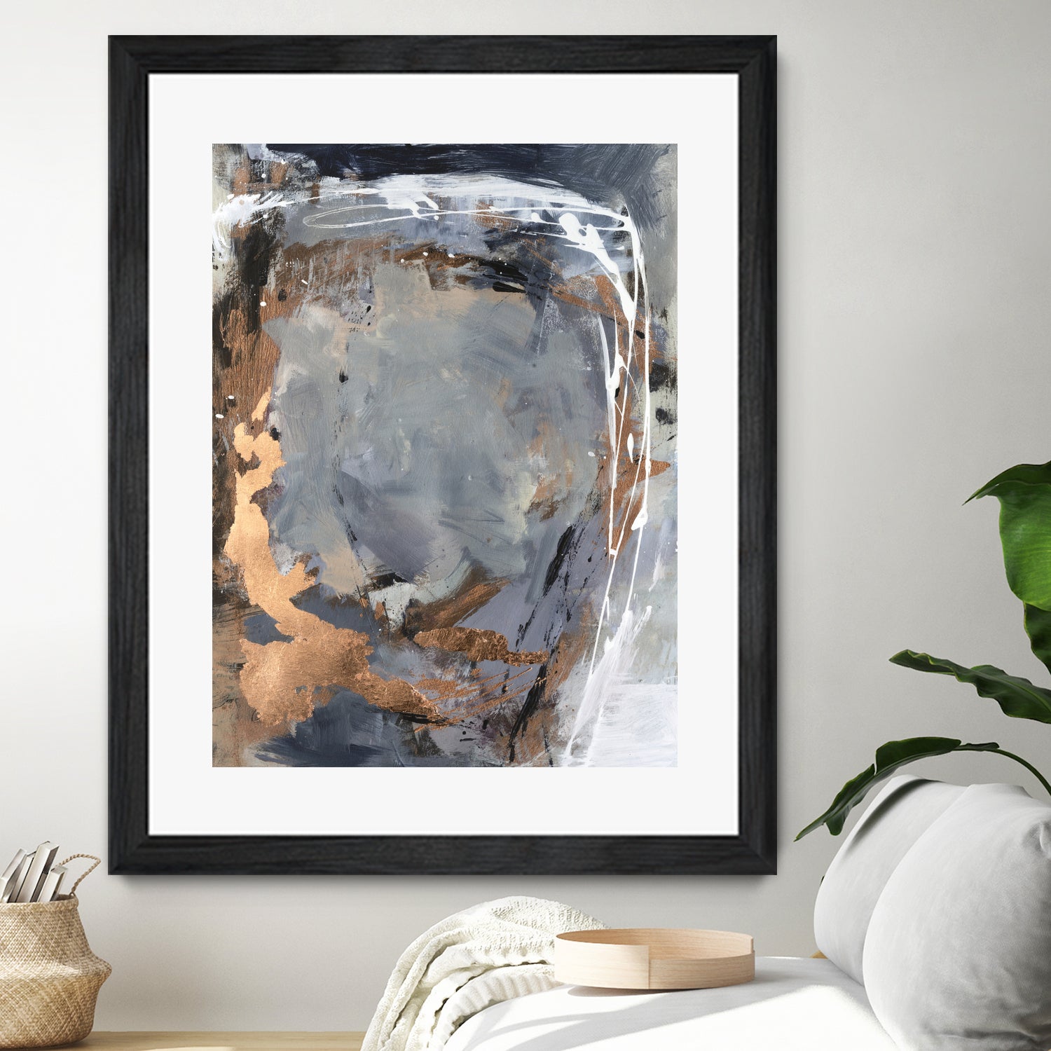 Copper Crested Twilight  I by Victoria Barnes on GIANT ART - abstract geometrics abstract