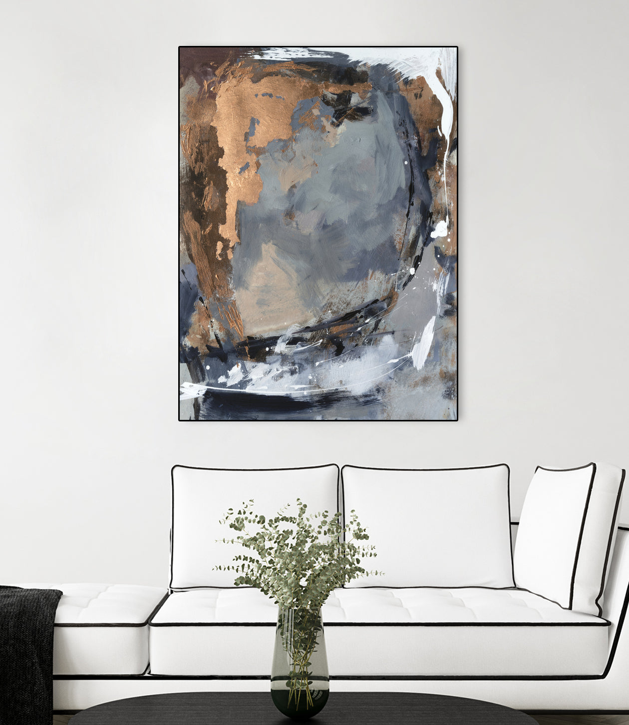 Copper Crested Twilight  II by Victoria Barnes on GIANT ART - abstract geometrics abstract