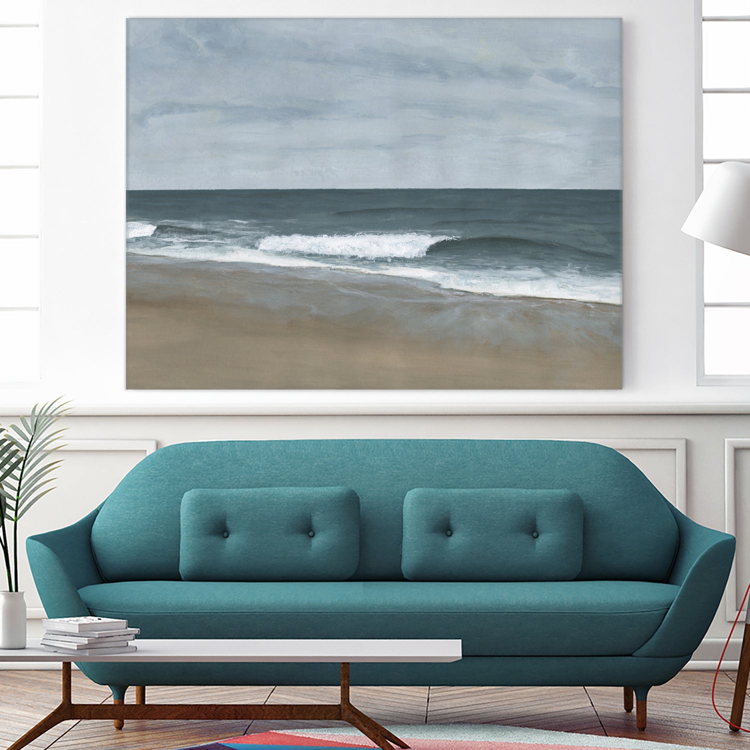 Northeast Shoreline I by Michael Willett on GIANT ART - landscape