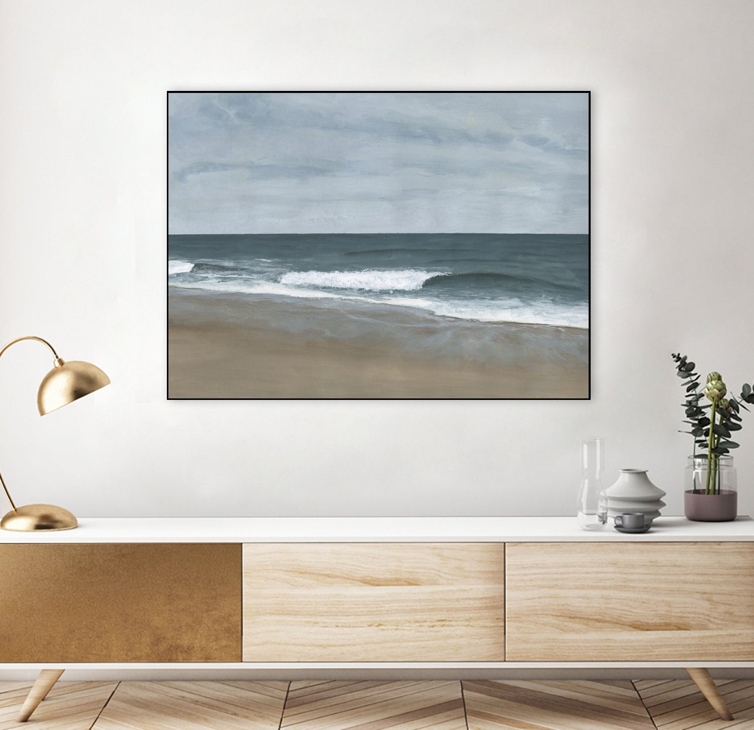 Northeast Shoreline I by Michael Willett on GIANT ART - landscape