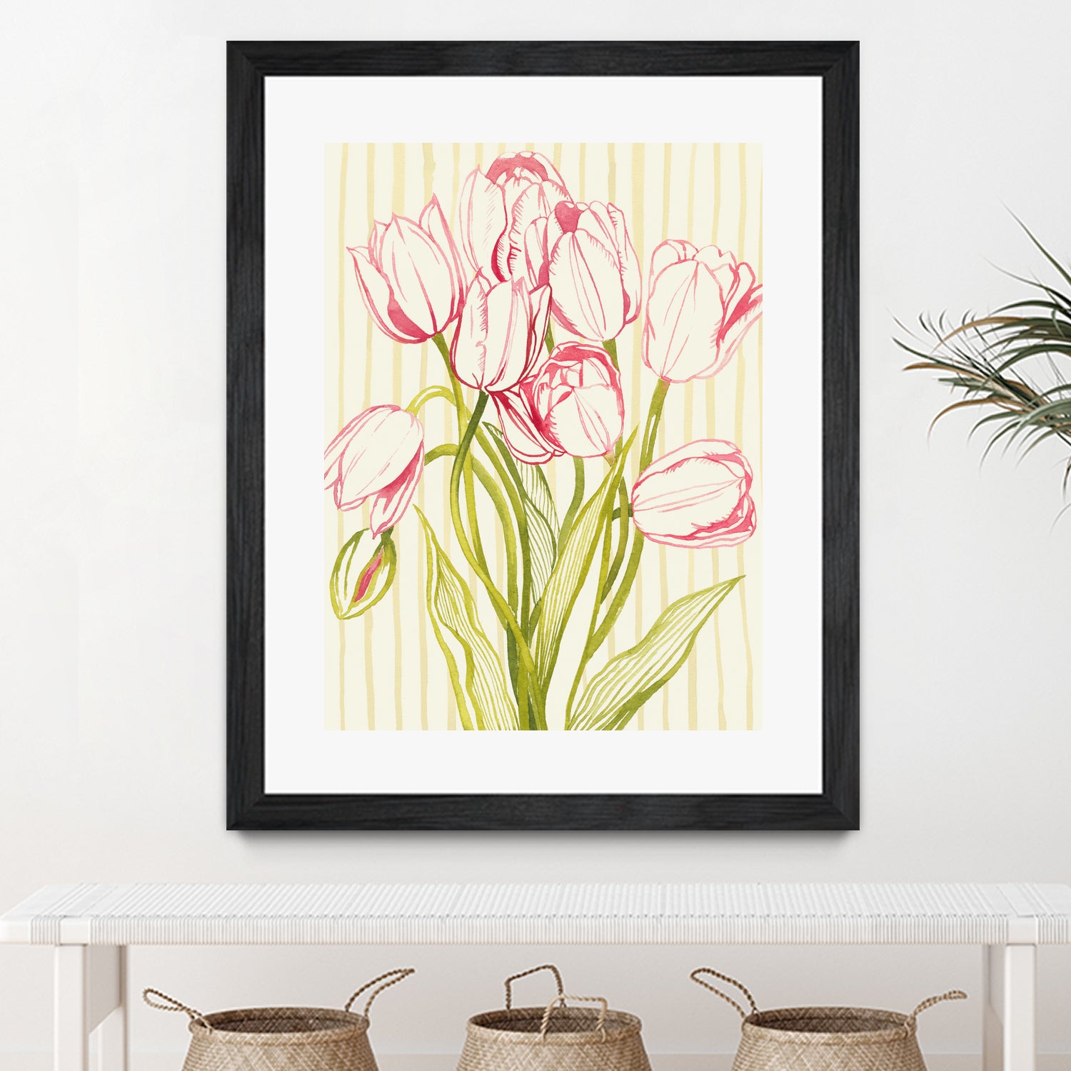 Sunday Best I by Grace Popp on GIANT ART - floral botanicals flowers