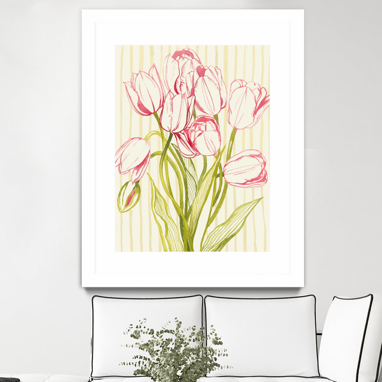 Sunday Best I by Grace Popp on GIANT ART - floral botanicals flowers