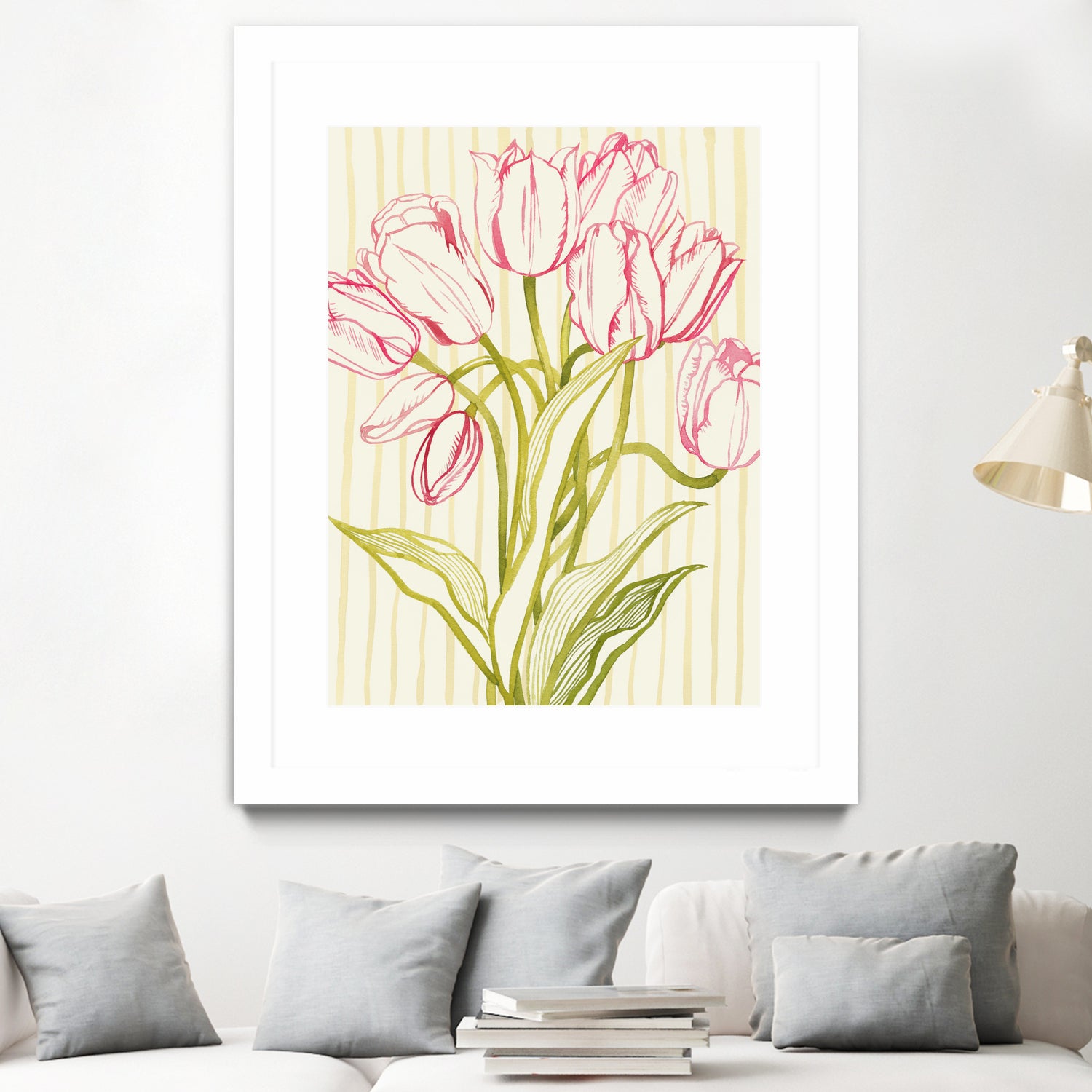 Sunday Best II by Grace Popp on GIANT ART - floral botanicals flowers