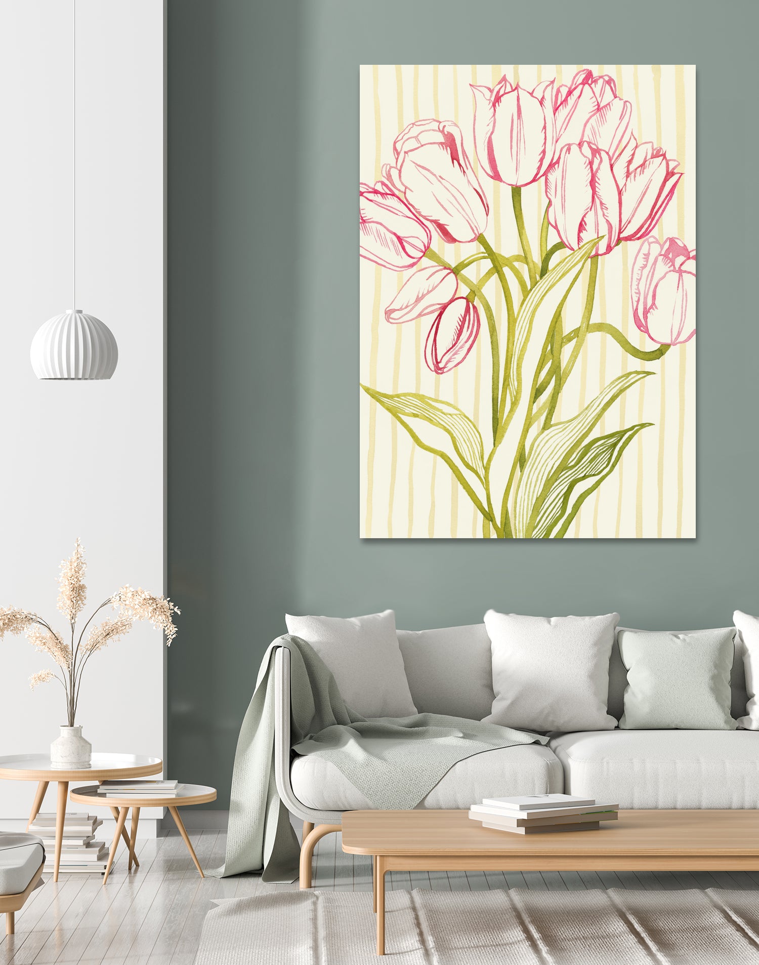 Sunday Best II by Grace Popp on GIANT ART - floral botanicals flowers