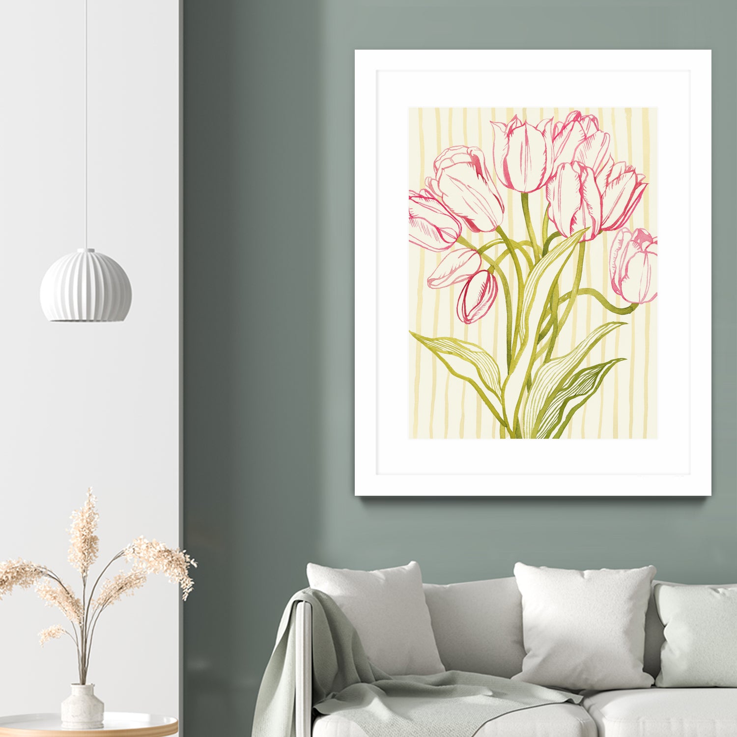 Sunday Best II by Grace Popp on GIANT ART - floral botanicals flowers