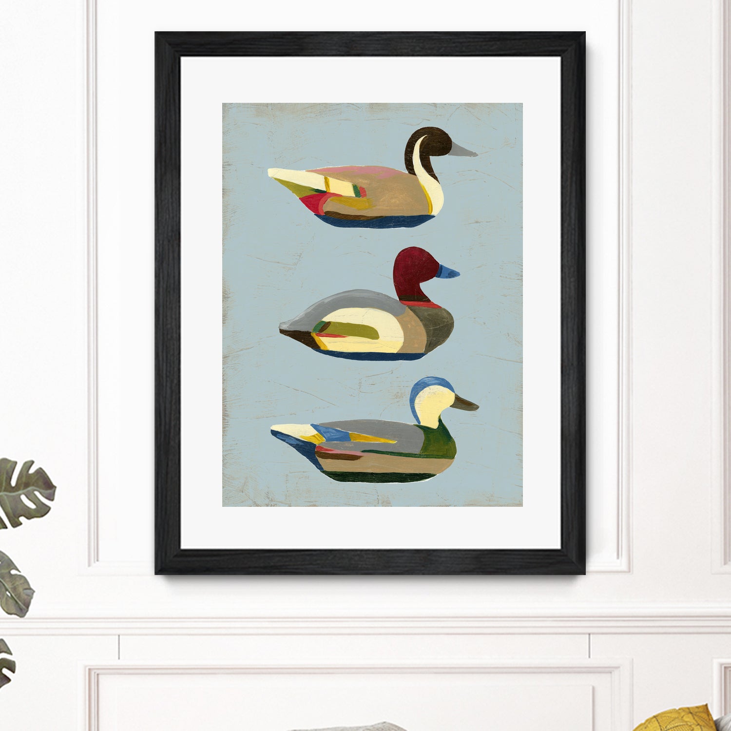 Decoy Ducks I by June Erica Vess on GIANT ART - animals nature birds