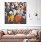 Faces in the Crowd I by Walker Noble on GIANT ART - figurative fashion other