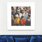 Faces in the Crowd I by Walker Noble on GIANT ART - figurative fashion other
