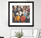 Faces in the Crowd I by Walker Noble on GIANT ART - figurative fashion other