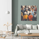 Faces in the Crowd I by Walker Noble on GIANT ART - figurative fashion other