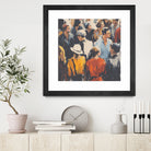 Faces in the Crowd I by Walker Noble on GIANT ART - figurative fashion other