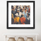 Faces in the Crowd I by Walker Noble on GIANT ART - figurative fashion other