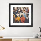 Faces in the Crowd I by Walker Noble on GIANT ART - figurative fashion other