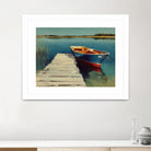 Mooring Place II by Paula Freeman on GIANT ART - transportation travel nautical/aeronautical