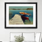 Mooring Place II by Paula Freeman on GIANT ART - transportation travel nautical/aeronautical