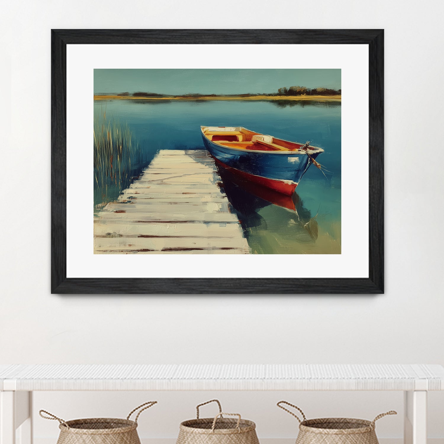 Mooring Place II by Paula Freeman on GIANT ART - transportation travel nautical/aeronautical