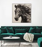 Western Plains Portrait II by Walker Noble on GIANT ART - animals nature horses