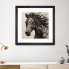 Western Plains Portrait II by Walker Noble on GIANT ART - animals nature horses
