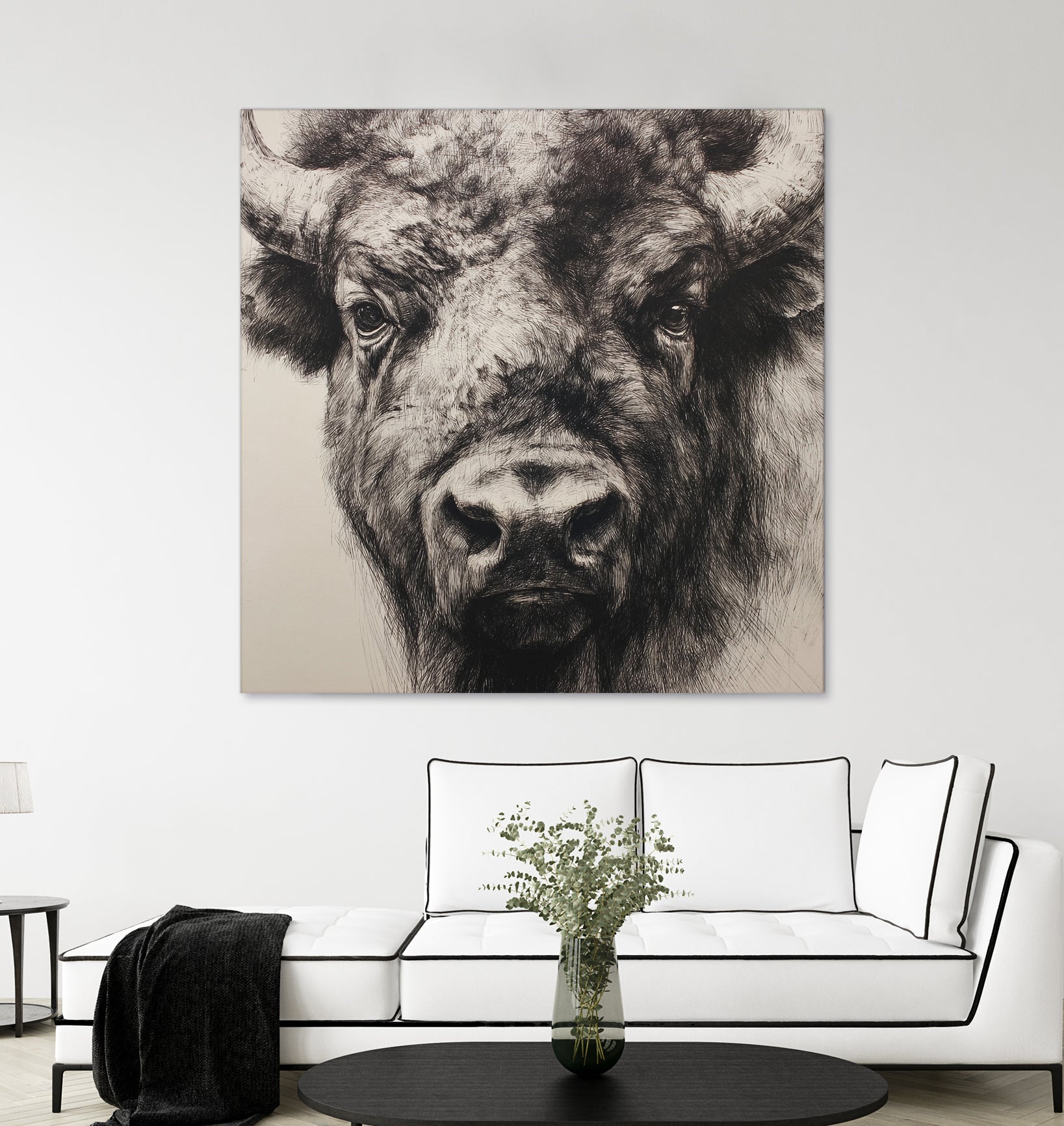 Western Plains Portrait I by Walker Noble on GIANT ART - animals nature horses