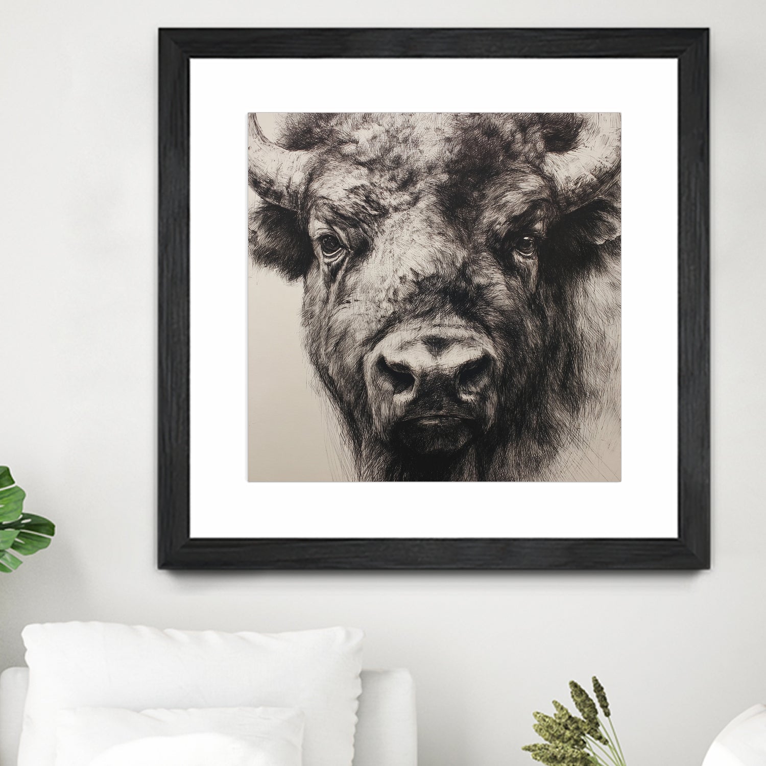 Western Plains Portrait I by Walker Noble on GIANT ART - animals nature horses