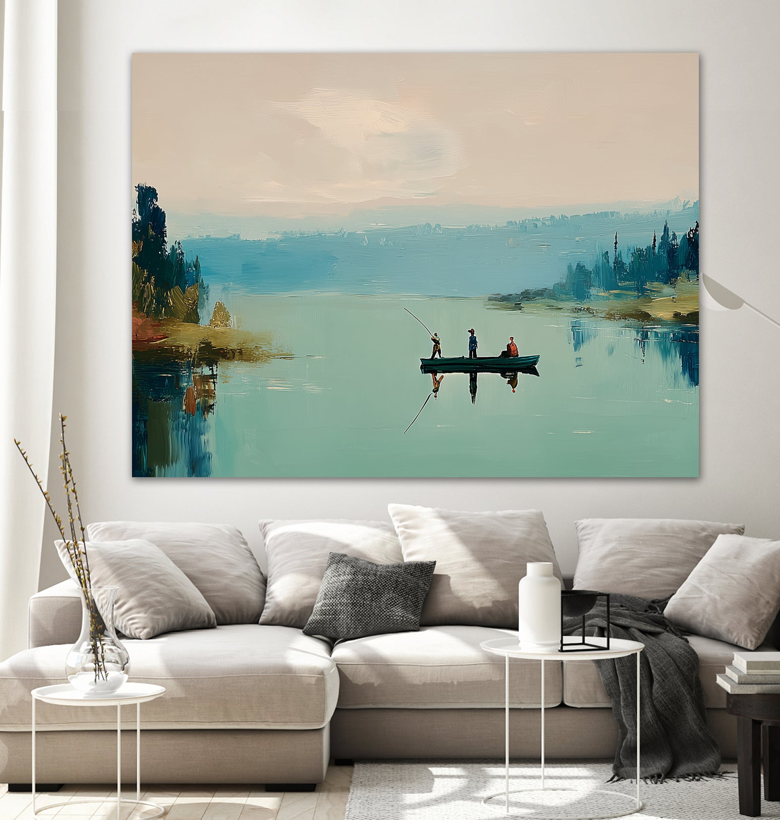 Clear Cast I by Paula Freeman on GIANT ART - sports fishing