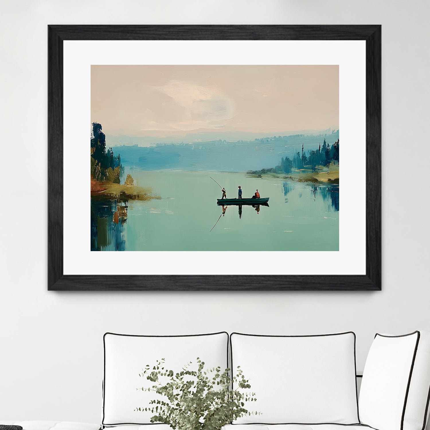 Clear Cast I by Paula Freeman on GIANT ART - sports fishing