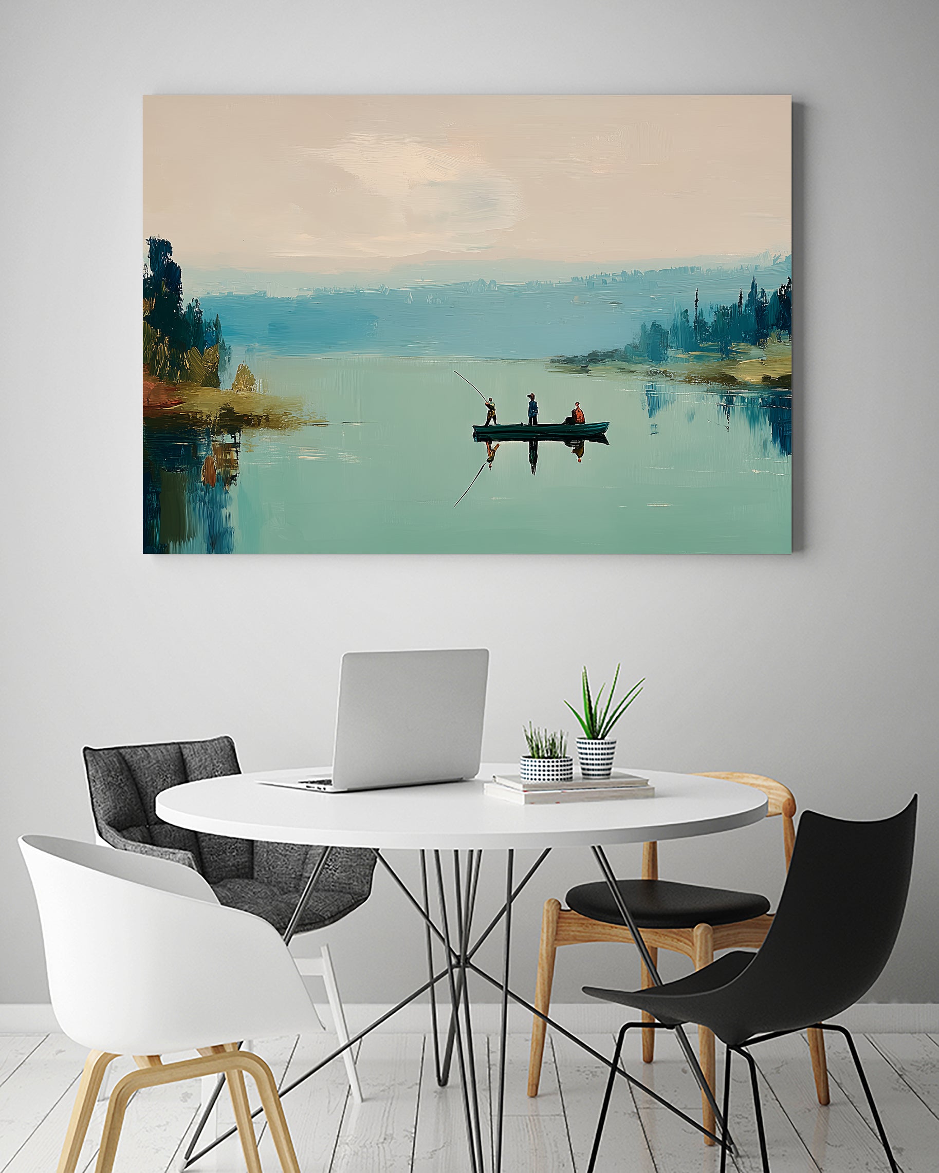 Clear Cast I by Paula Freeman on GIANT ART - sports fishing