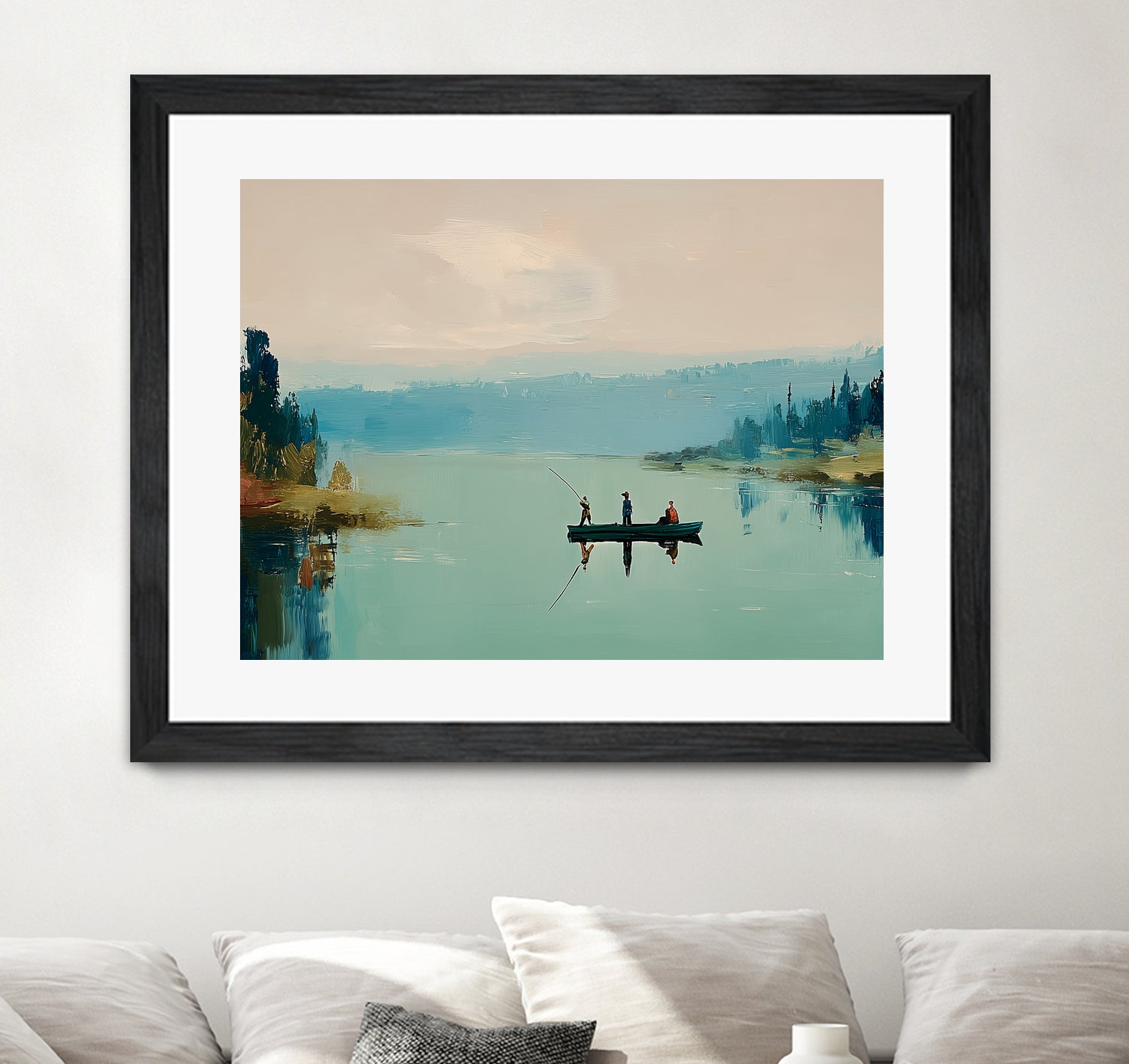 Clear Cast I by Paula Freeman on GIANT ART - sports fishing