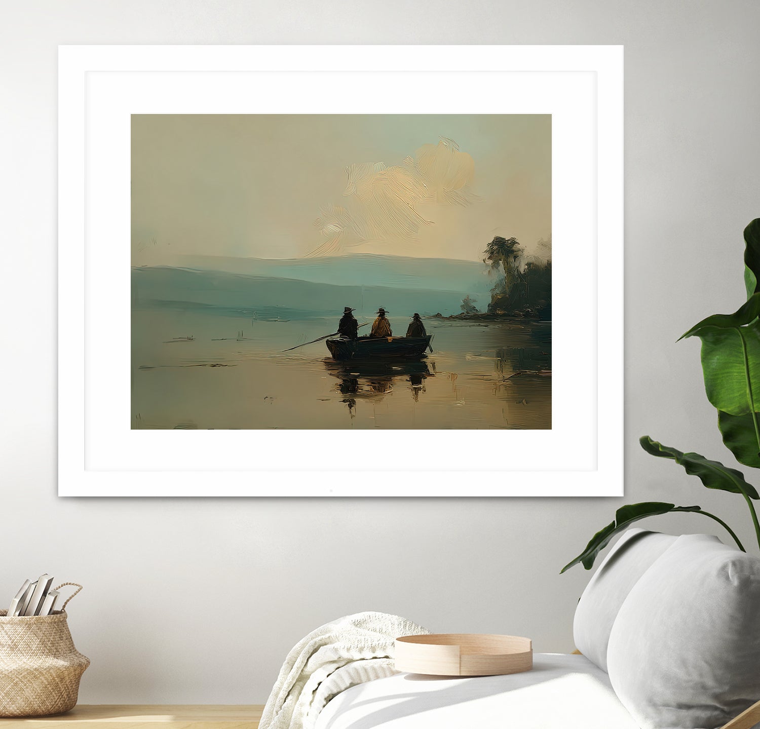 Twilight Catch II by Paula Freeman on GIANT ART - sports fishing