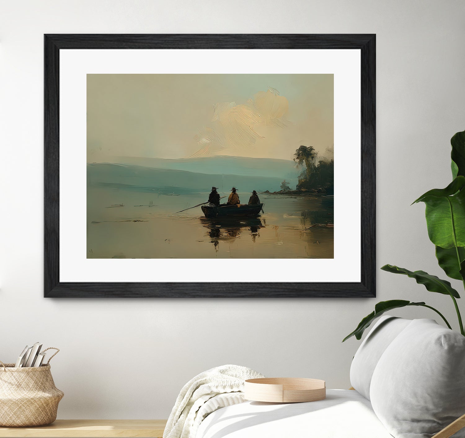 Twilight Catch II by Paula Freeman on GIANT ART - sports fishing