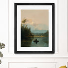 On The Lake I by Paula Freeman on GIANT ART - landscapes seascapes lakes rivers