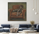 Hunting Lounge I by Ethan Harper on GIANT ART - animals nature pets
