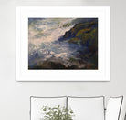 Cliff View by Sheila Finch on GIANT ART - landscapes seascapes seascapes