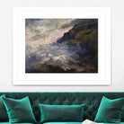 Cliff View by Sheila Finch on GIANT ART - landscapes seascapes seascapes