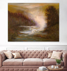 Waterfall Mist by Sheila Finch on GIANT ART - landscapes seascapes lakes rivers