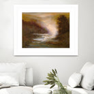 Waterfall Mist by Sheila Finch on GIANT ART - landscapes seascapes lakes rivers