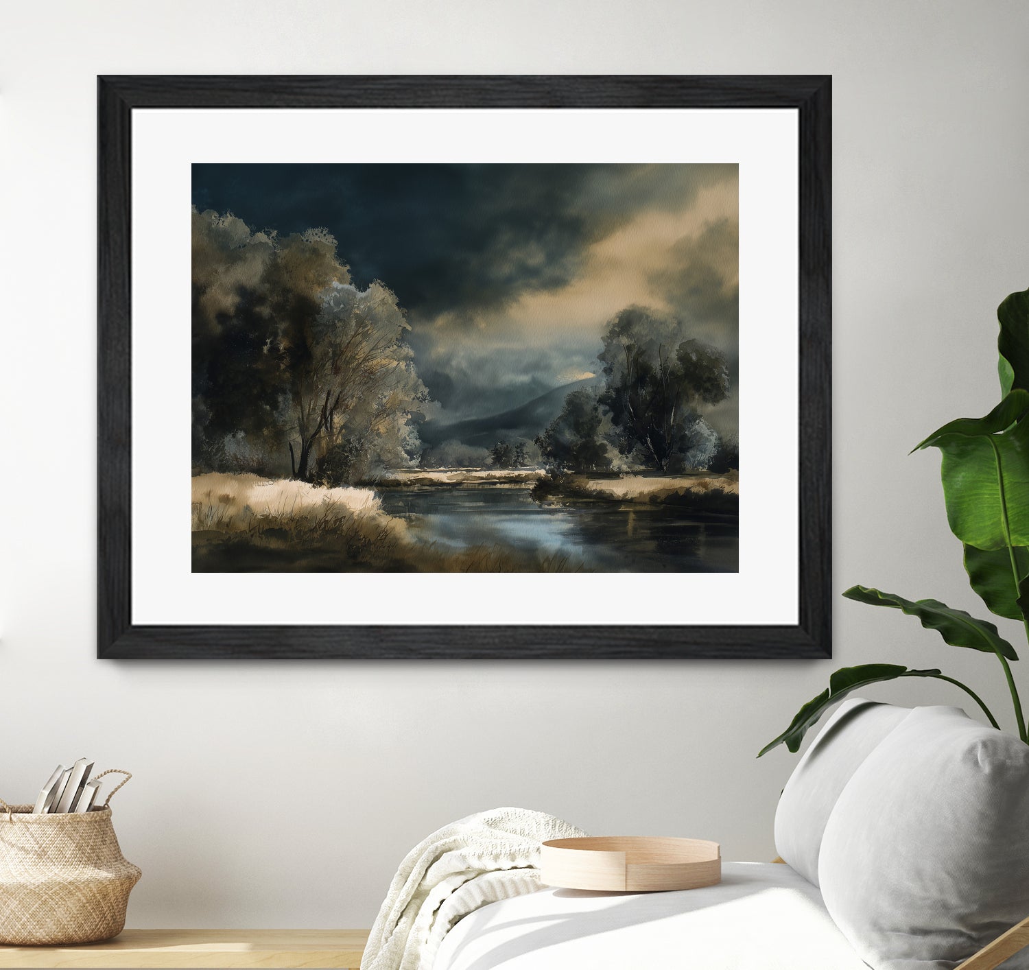 Dark Horizon I by Paula Freeman on GIANT ART - landscapes seascapes countryside