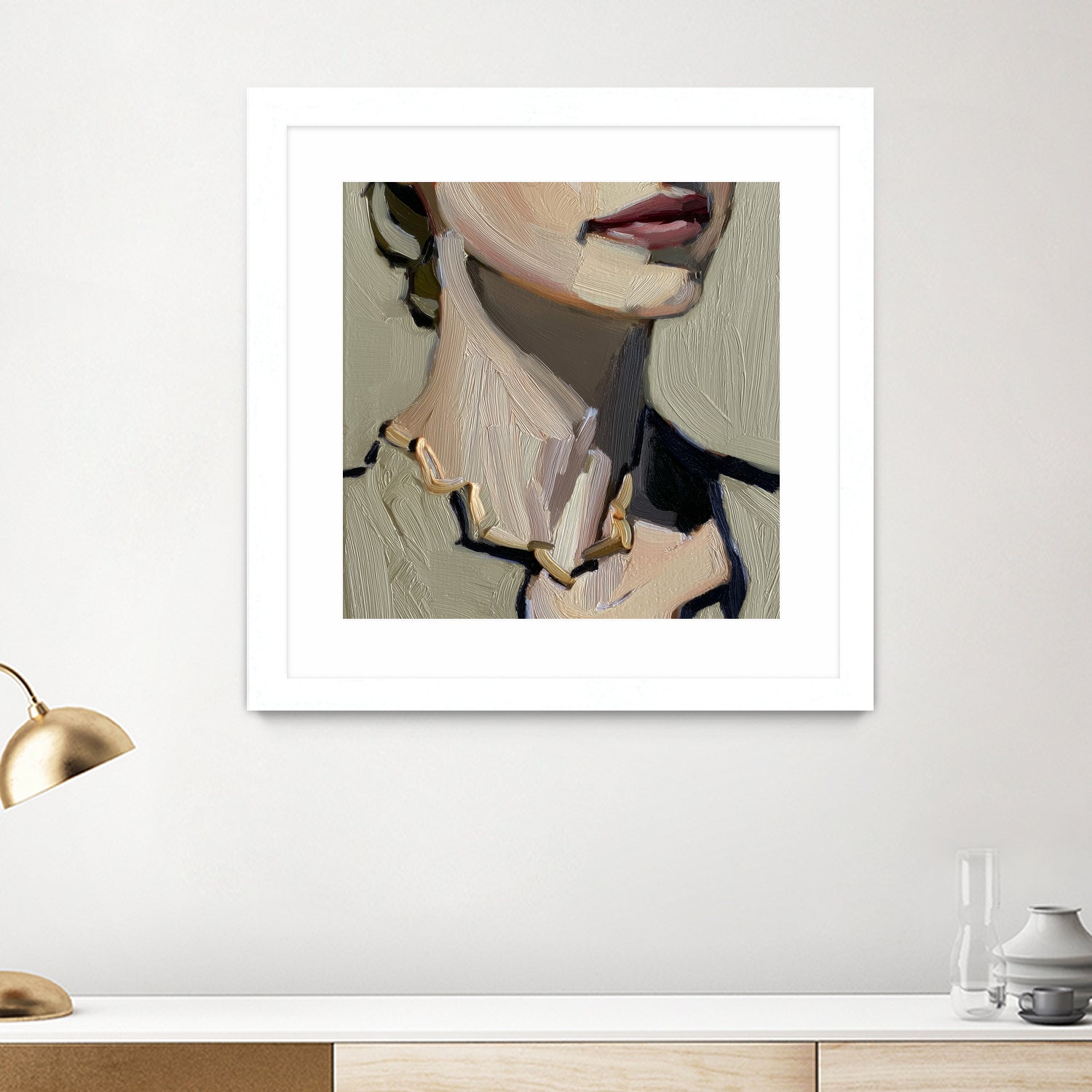 Golden Poise II by Paula Freeman on GIANT ART - figurative fashion womens