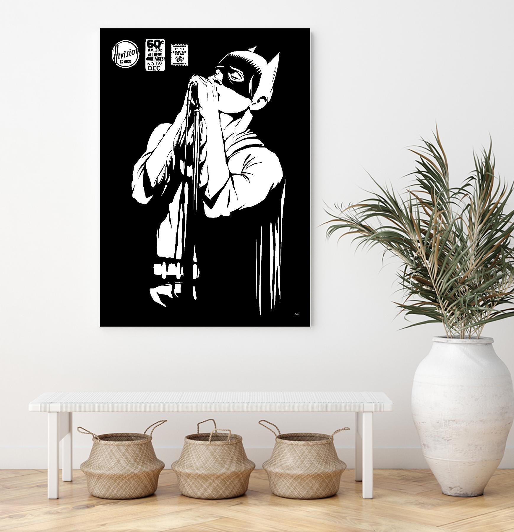 Post-Punk Dark Knight | The Shadowplay B&W Edition by Butcher Billy on GIANT ART