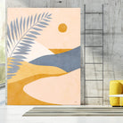 Mid Mod Tropical Summer Landscape by Dominique Vari on GIANT ART