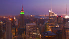 New York view 2 by Jefd on GIANT ART - purple city scene