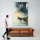 Ensemble by Roland Palmaerts on GIANT ART - blue landscape