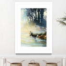 Ensemble by Roland Palmaerts on GIANT ART - blue landscape