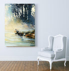 Ensemble by Roland Palmaerts on GIANT ART - blue landscape