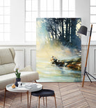 Ensemble by Roland Palmaerts on GIANT ART - blue landscape