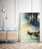 Ensemble by Roland Palmaerts on GIANT ART - blue landscape