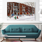 Il parait que l'hiver sera long by Nicole Laporte on GIANT ART - brown winter scenes