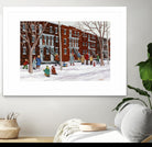 Il parait que l'hiver sera long by Nicole Laporte on GIANT ART - brown winter scenes