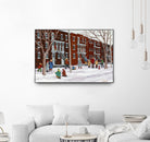 Il parait que l'hiver sera long by Nicole Laporte on GIANT ART - brown winter scenes
