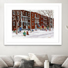 Il parait que l'hiver sera long by Nicole Laporte on GIANT ART - brown winter scenes